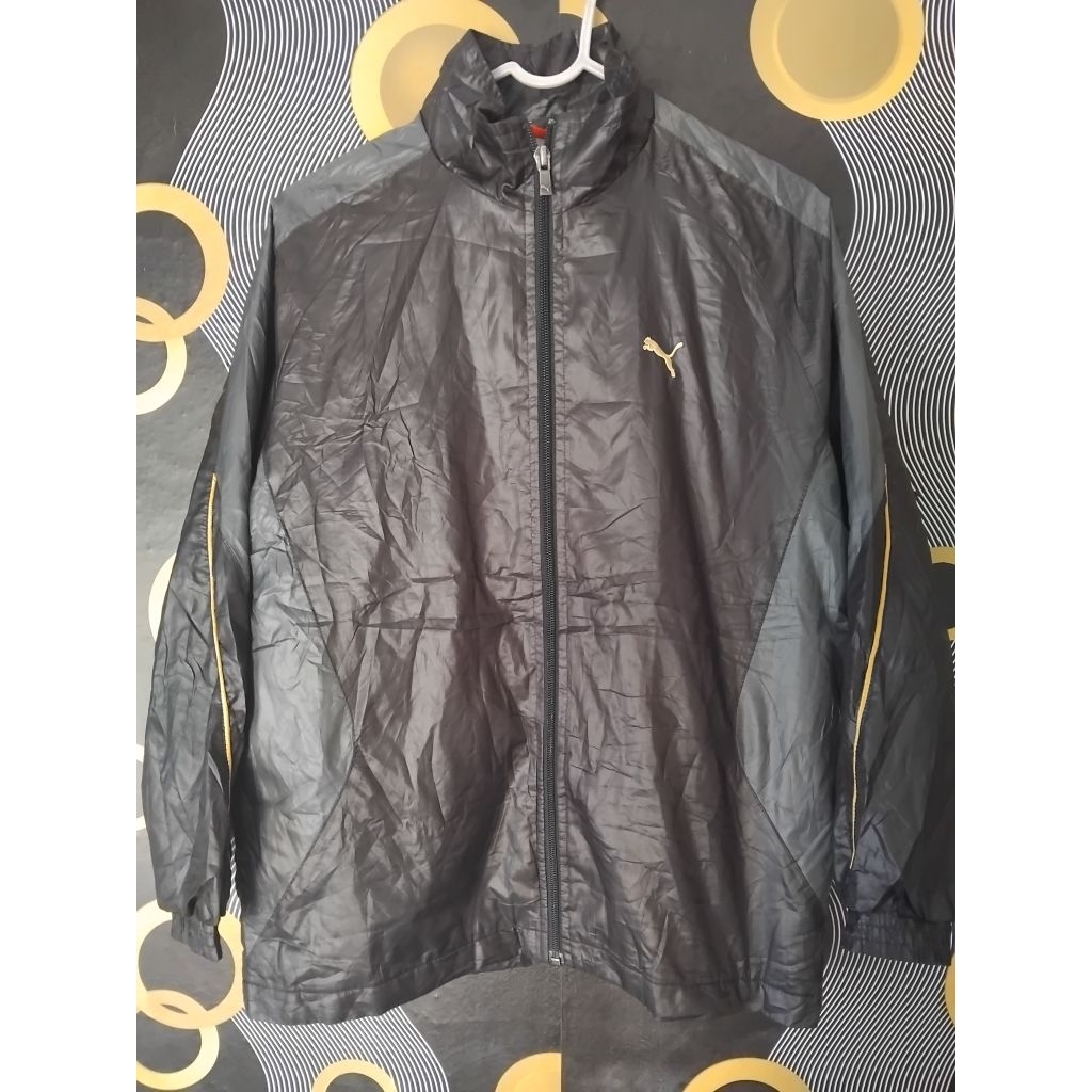 Jaket windbreaker puma big logo