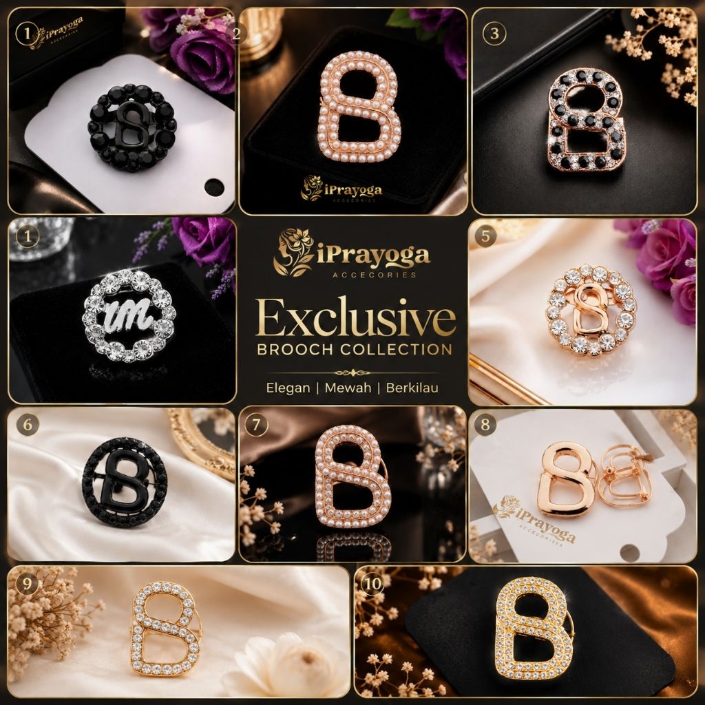 Bros Buttonscarves KW | Bros Buttonscarves Mini | Bros Bahu | Bros Kecil | Bros Aksesoris Fashion Wa