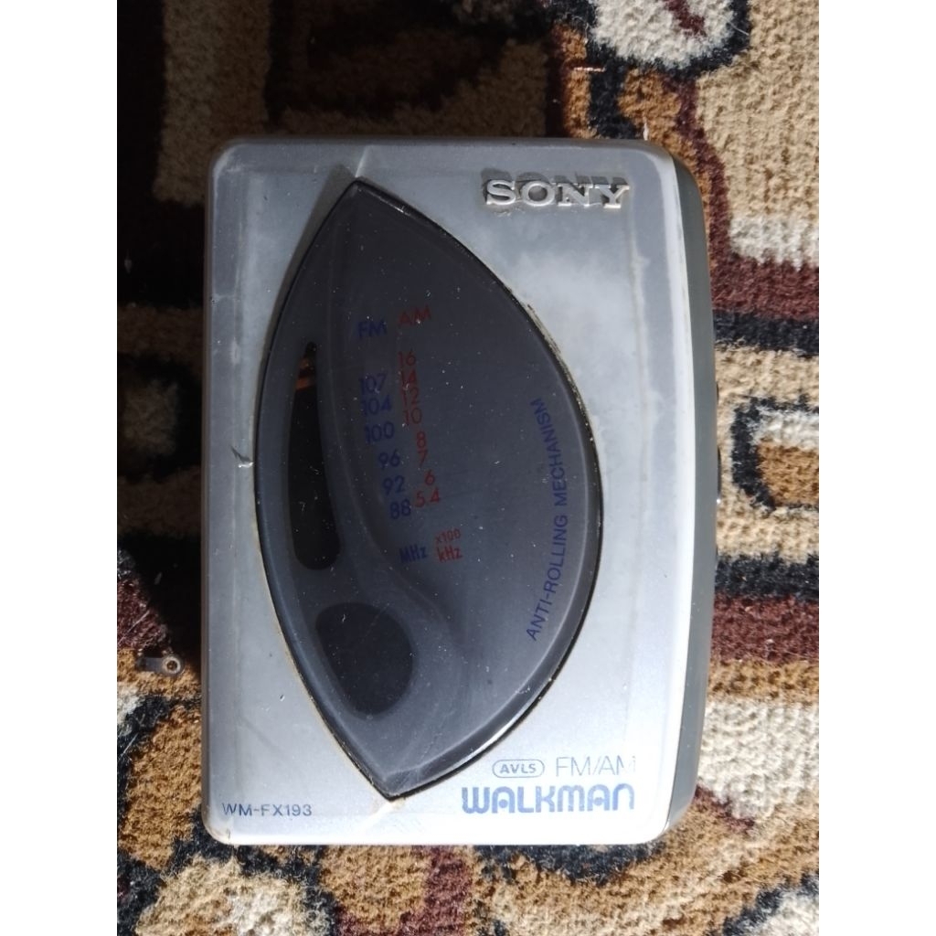 SONY WM-FX193 / Pemutar Kaset Pita / Tape Player / walkman SONY WM-FX193