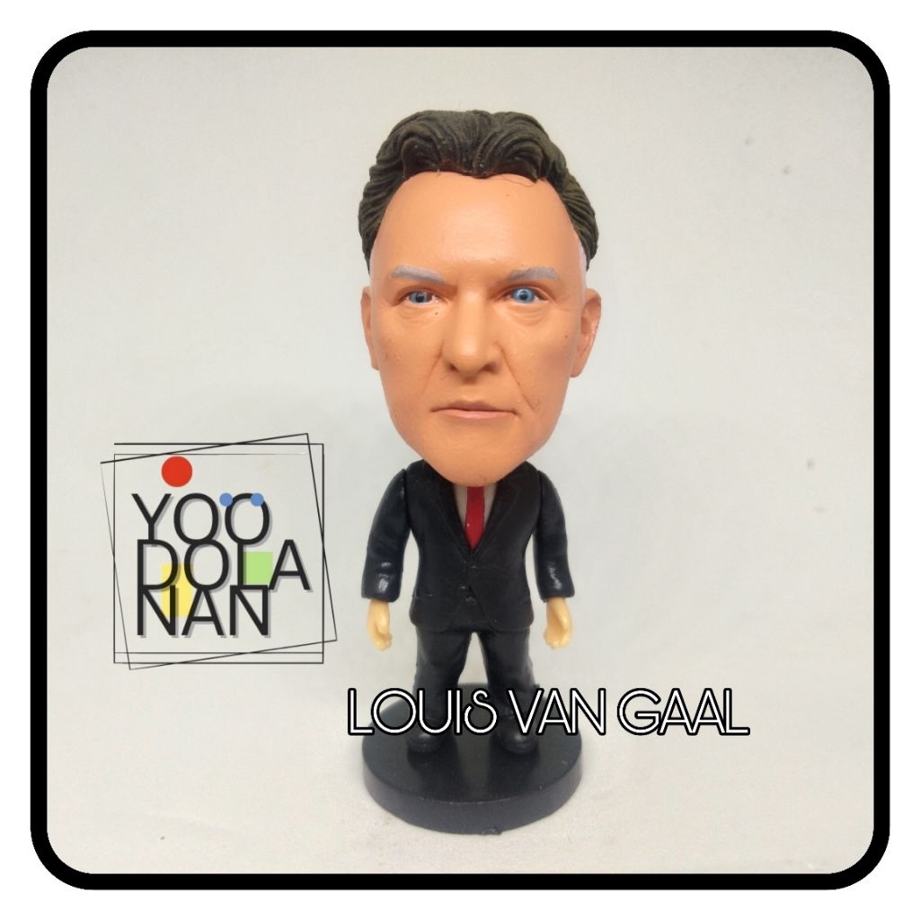 LOUIS VAN GAAL - COACH REFEREE SOCCERWE KODOTO FIGURE PEMAIN BOLA