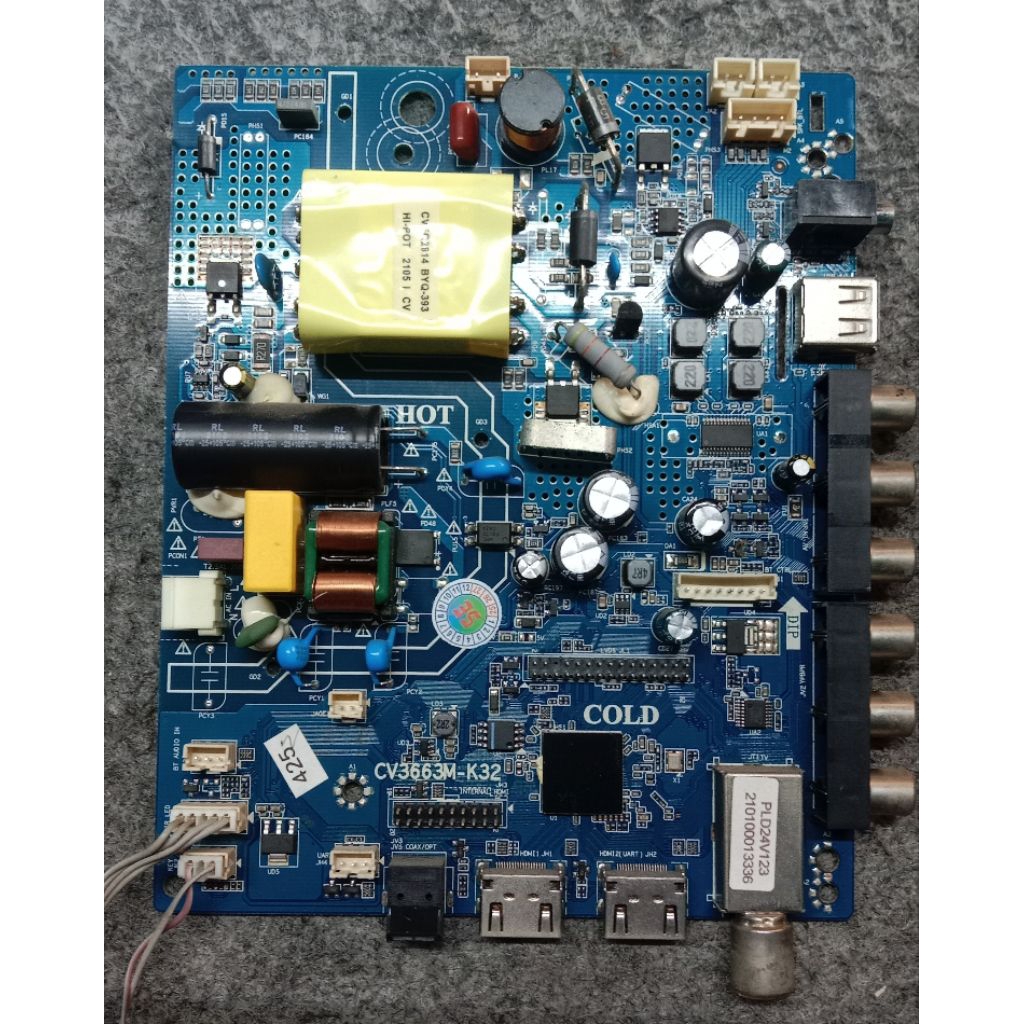 MAENBOARD LED TV POLYTRON PLD-24V123 MB LED TV POLYTRON PLD-24V123
