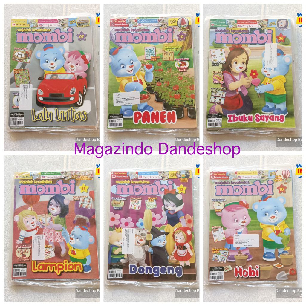 MOMBI Majalah Kreativitas Anak (bekas preloved)