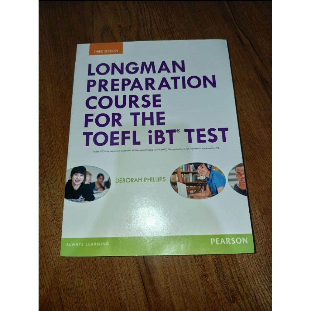 Longman TOEFL Pearson preparation course ibt