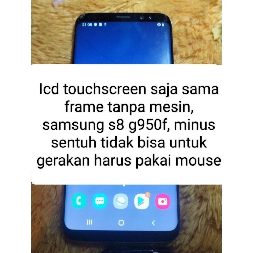 frame lcd samsung s8 g950f minus touchscreen