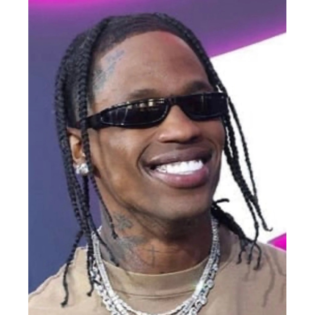 Kacamata Travis scott Rick owens