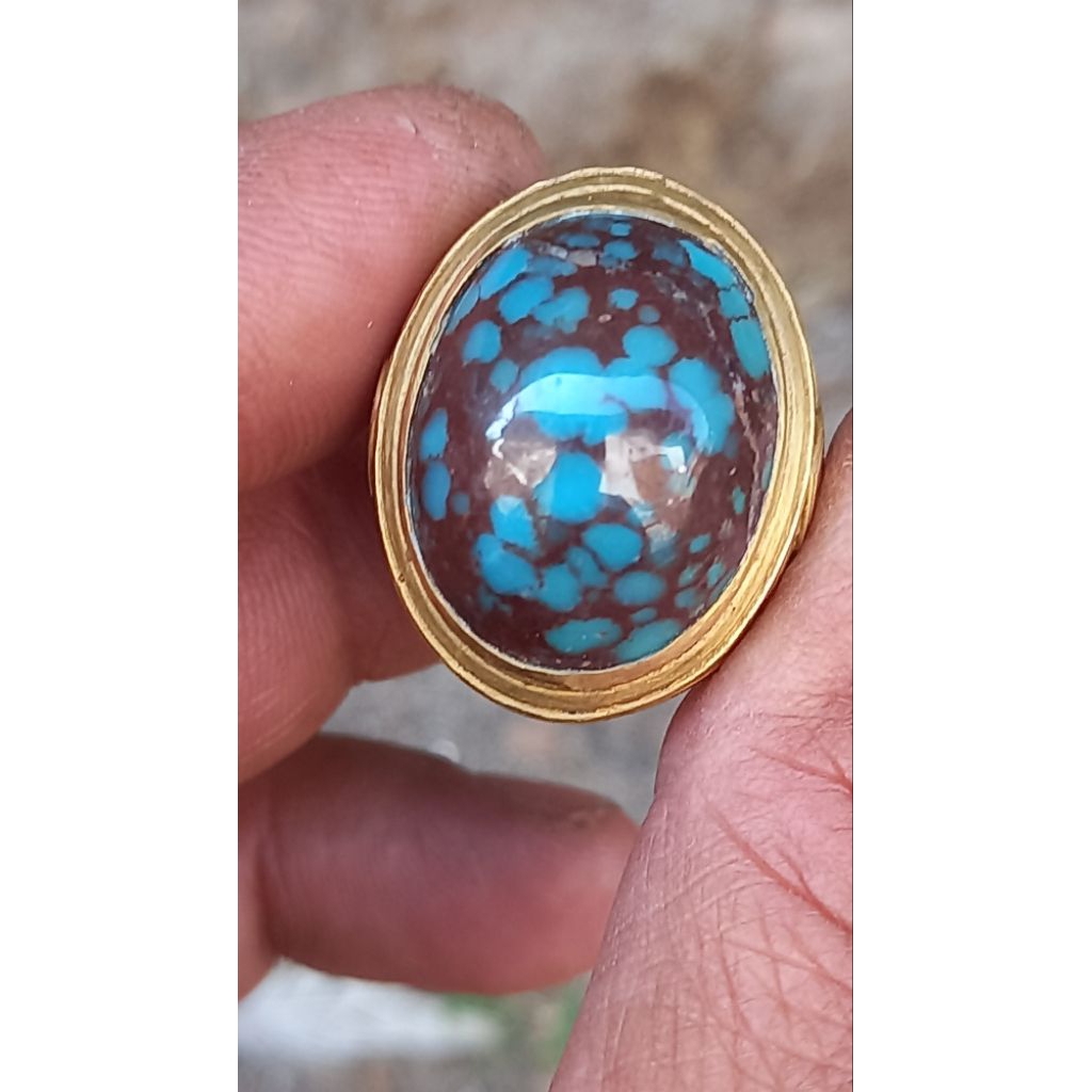 batu aji pirus ceplok kuro pirus mesir serat merah pirus mumbul full daging pirus lawasan kristal