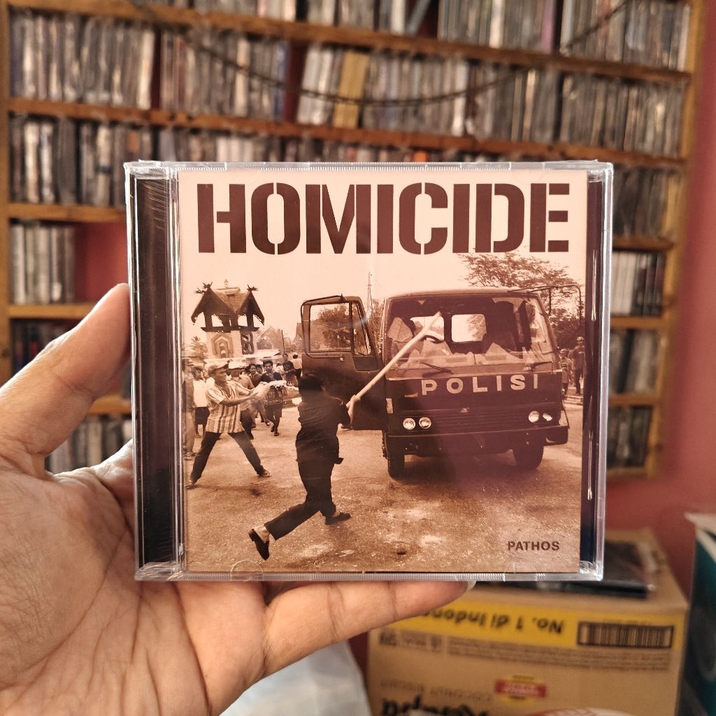 CD HOMICIDE - PATHOS (Bonus Poster)