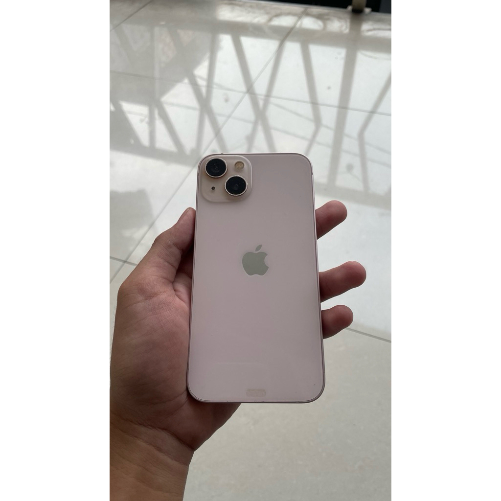 IPHONE 13 PINK 128gb Lock Icloud (Bahan bypass)