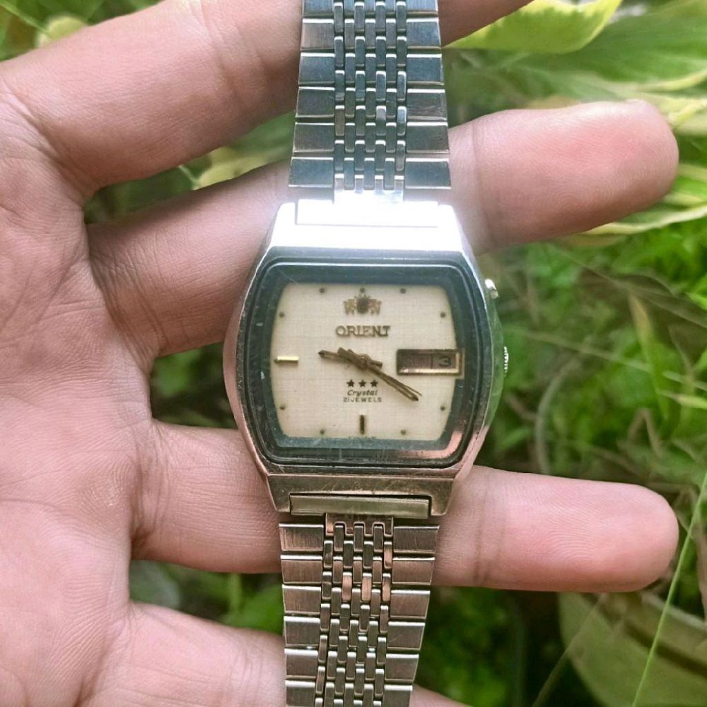 Jam Tangan Pria Original Orient Tv Shape Automatic