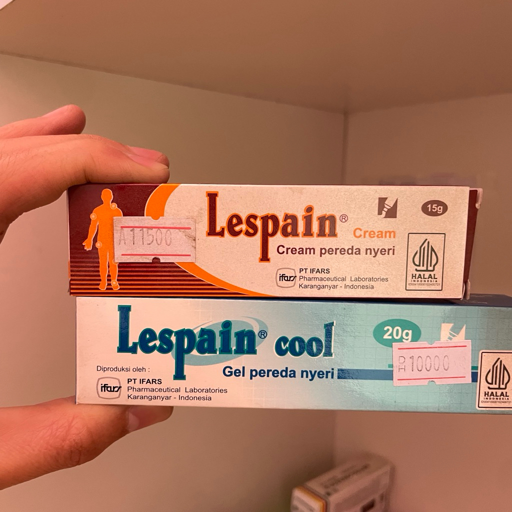 Lespain Cream Reguler 15g | Lespain Cool 20g