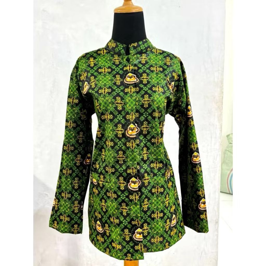 BATIK IGRA RA NASIONAL//IKATAN GURU ROUDLOTUL ATFAL baju jadi //blus