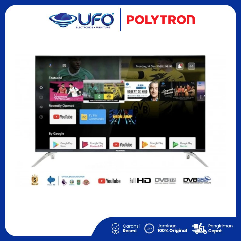 POLYTRON PLD40AD8959 - Smart Lite Digital LED TV 40 Inch Full HD