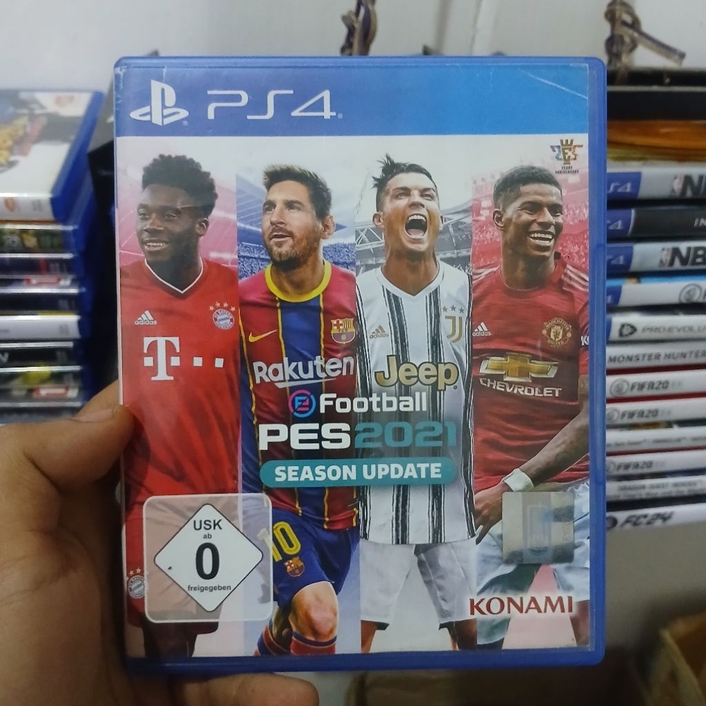 BD PS4 PES 2021 SECOND / PRELOVED