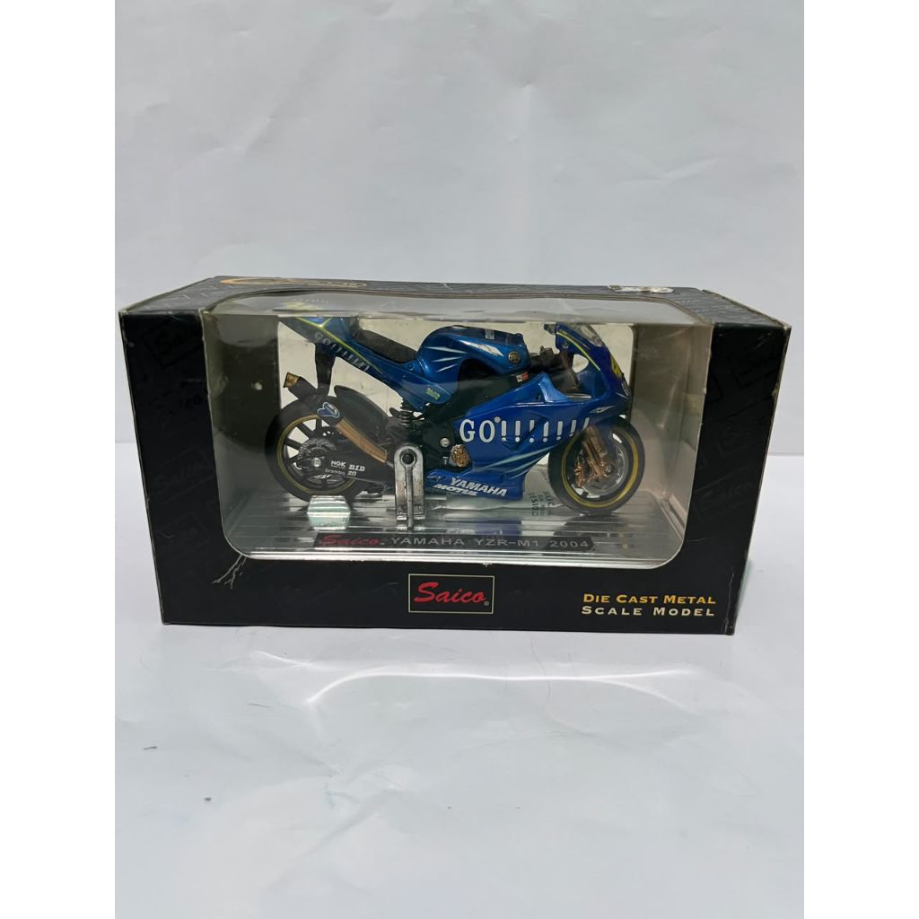 Saico MotoGP 1/18 Yamaha YZR-M1 - Valentino Rossi 46 Diecast Metal