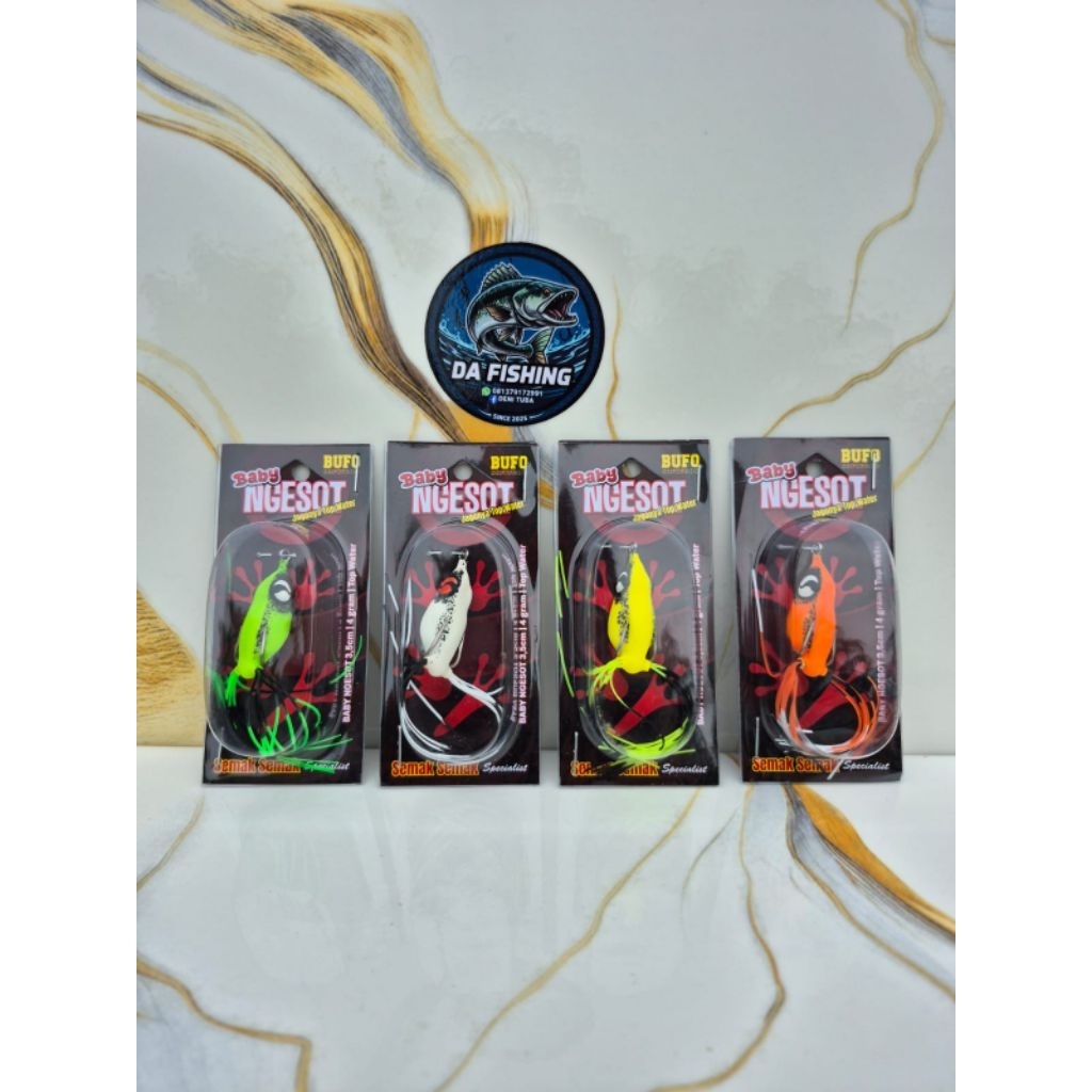 SOFT FROG BUFO BABY NGESOT