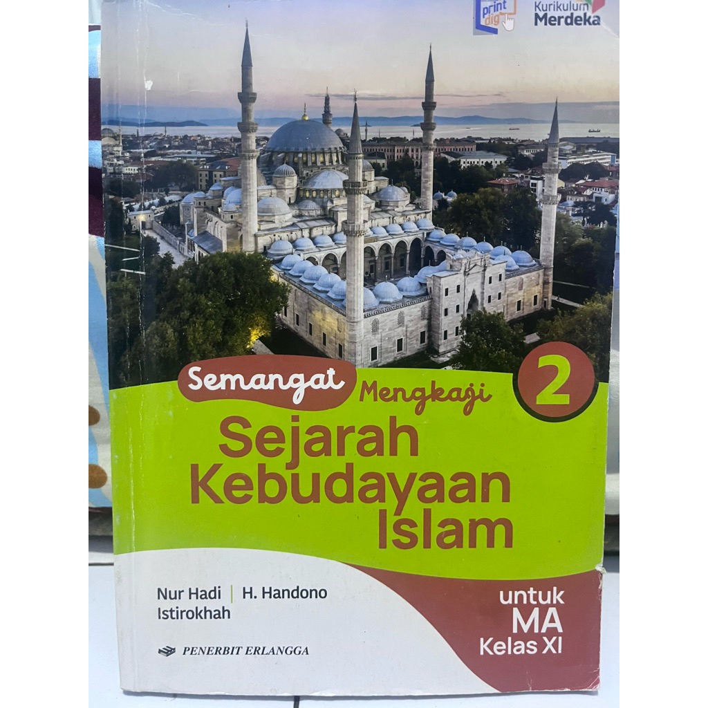 buku bekas sejarah kebudayaan islam kelas 11 erlangga