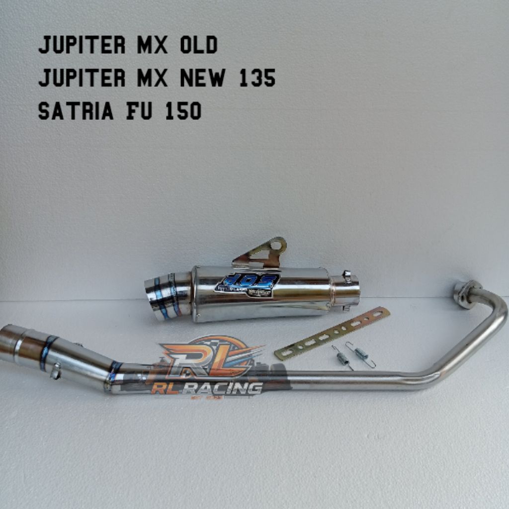 Knalpot racing DOS MUFLLER satria fu 150 Jupiter mx old Jupiter mx new 135