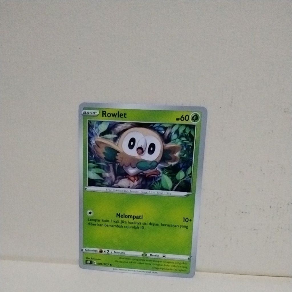Paket Kartu Pokemon Rowlet