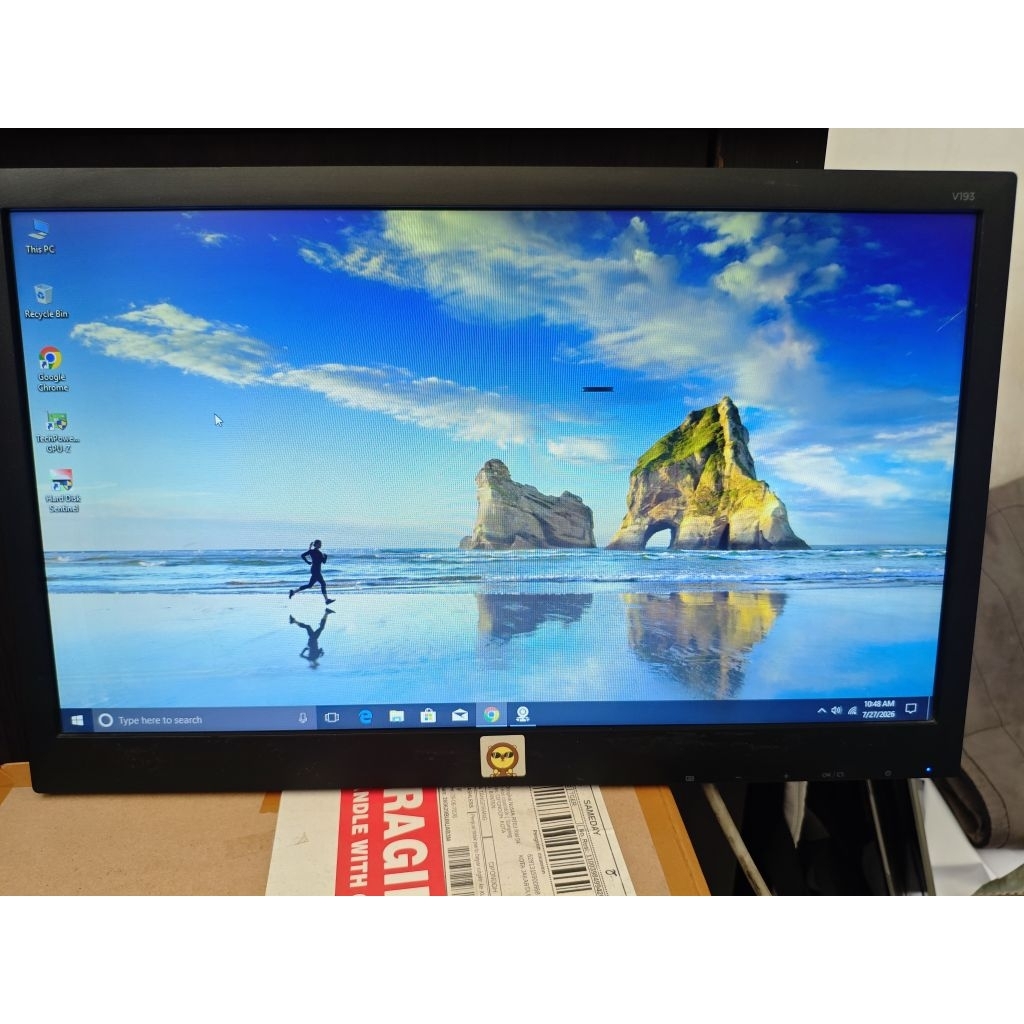 Monitor LCD HP 19 inc Tanpa Kaki/Ada Minus