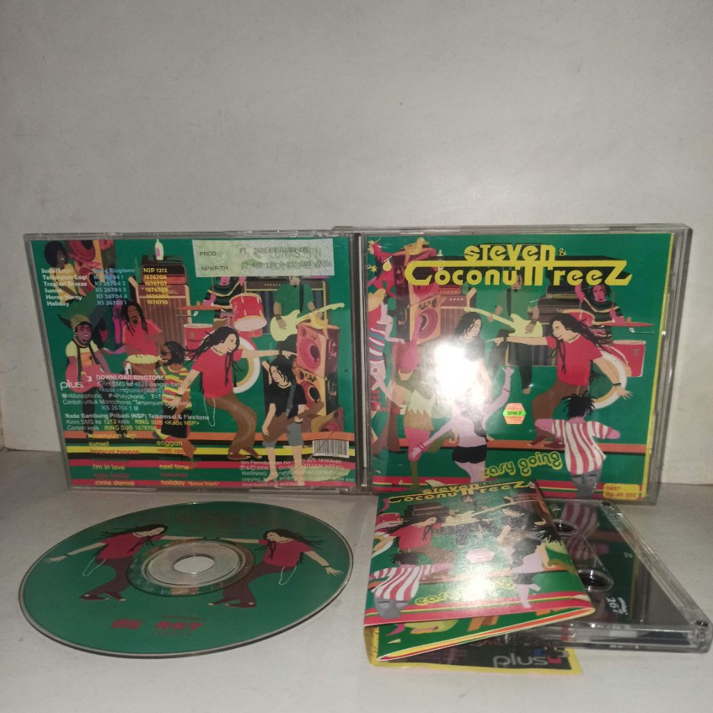 CD & kaset Steven N Coconut Treez-Easy Going