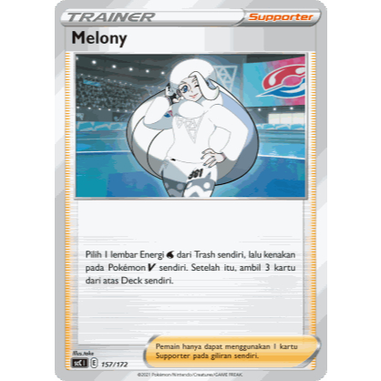 Melony 157/172 V Starter Deck scC - KARTU POKEMON TCG INDONESIA