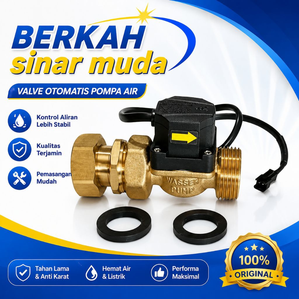 Flow switch otomatis pompa booster Wasser PB 218 EA , PB 318 EA