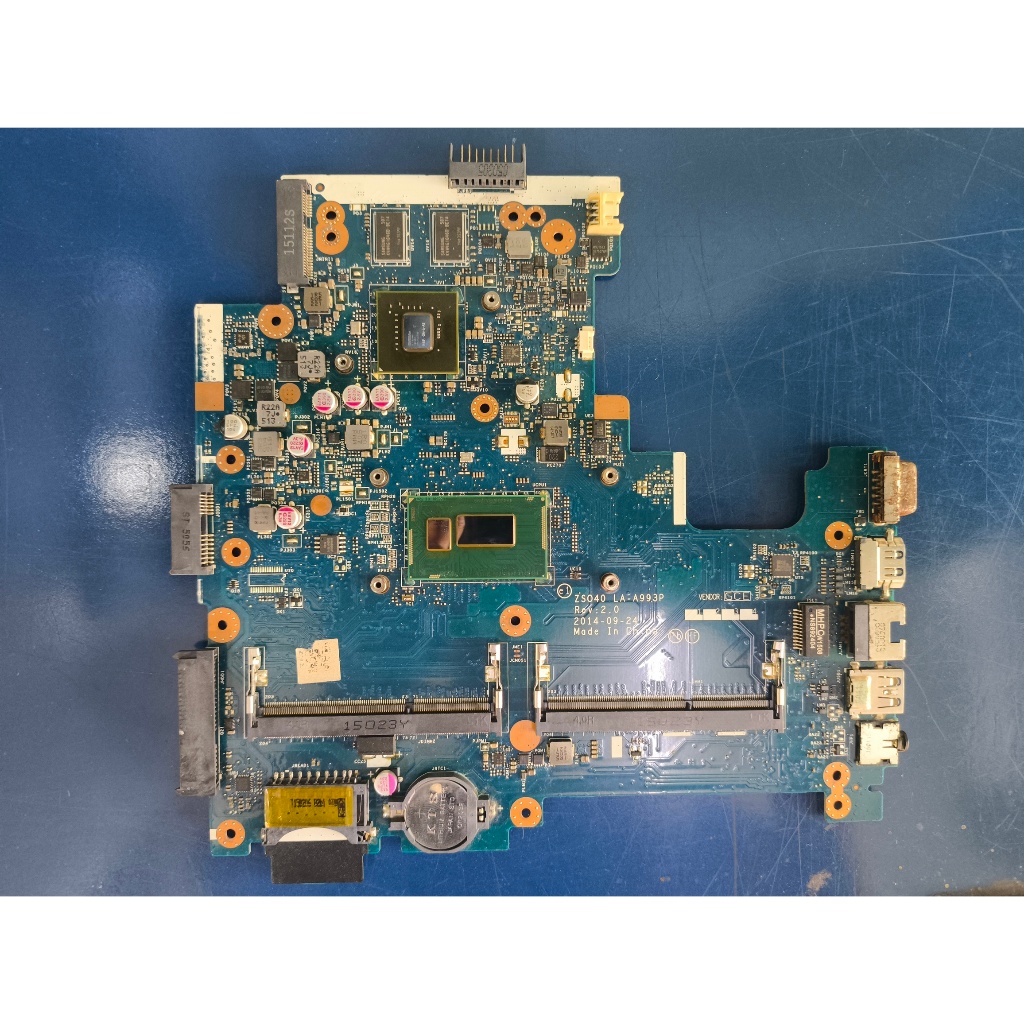 MAINBOARD HP 14 R017TX CODE BOARD ZS040 LA-A993P REV 2.0 NORMAL