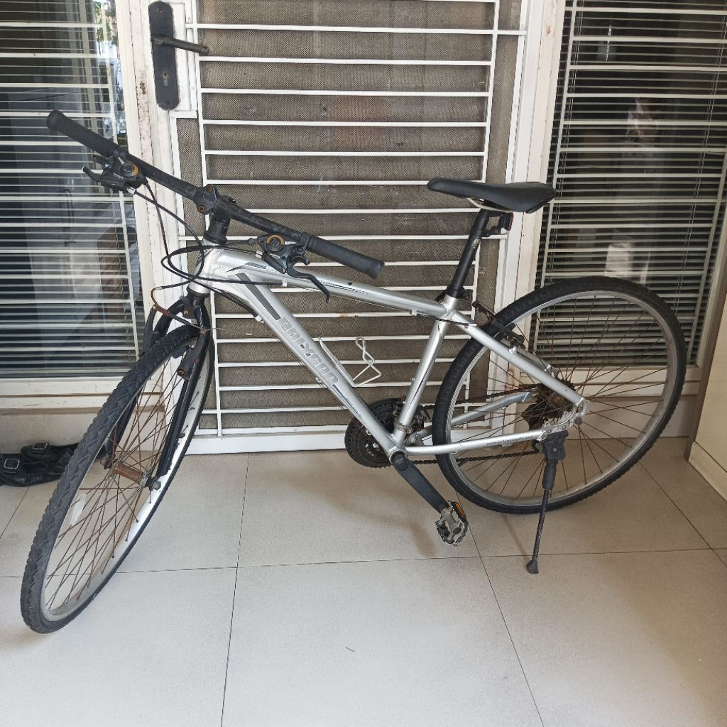 TERJUAL SOLD Sepeda Polygon HEIST 1.0 Silver Second Bekas