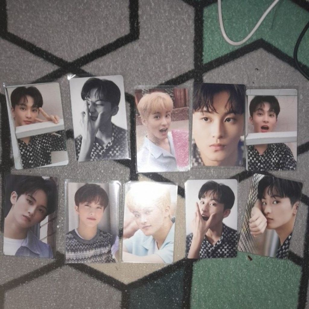 mark dicon 2019, NCT127 set, Mark dilan , Mark hitam putih, 10 pcs photocard