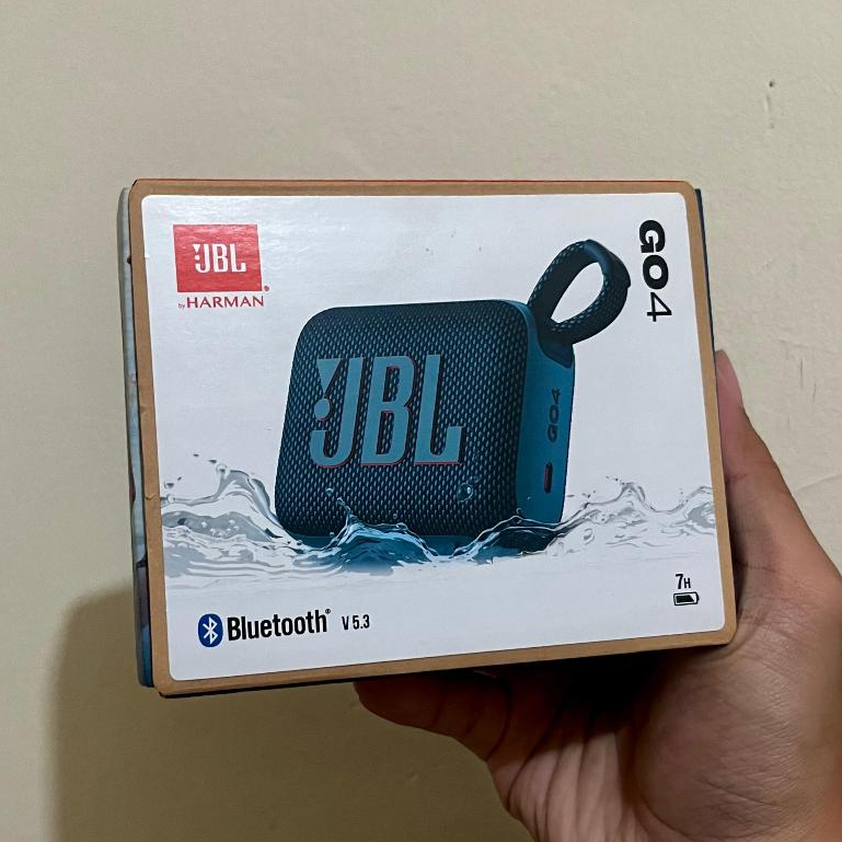 Speaker Bluetooth JBL GO 4 - Blue - BNIB Sealed
