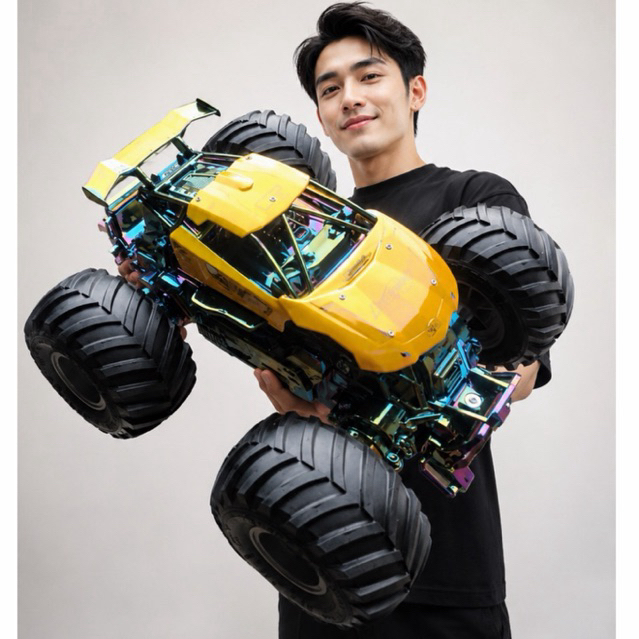 RC Monster Truck 4WD 2,4Ghz Jumbo (RC Offroad)