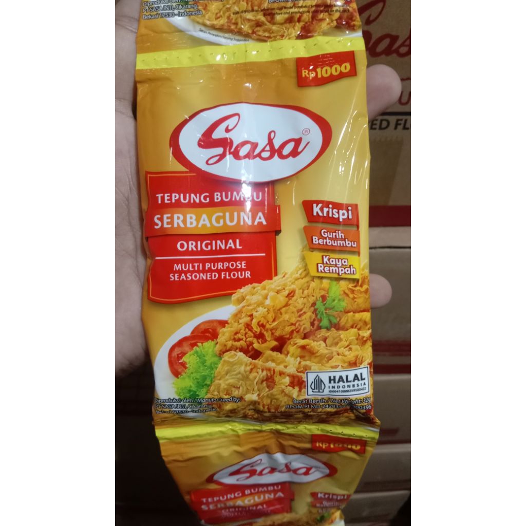 Promo 1 Dus Sasa Tepung Bumbu Serbaguna Original 32gr Isi 15 Renceng x 10 Sachet