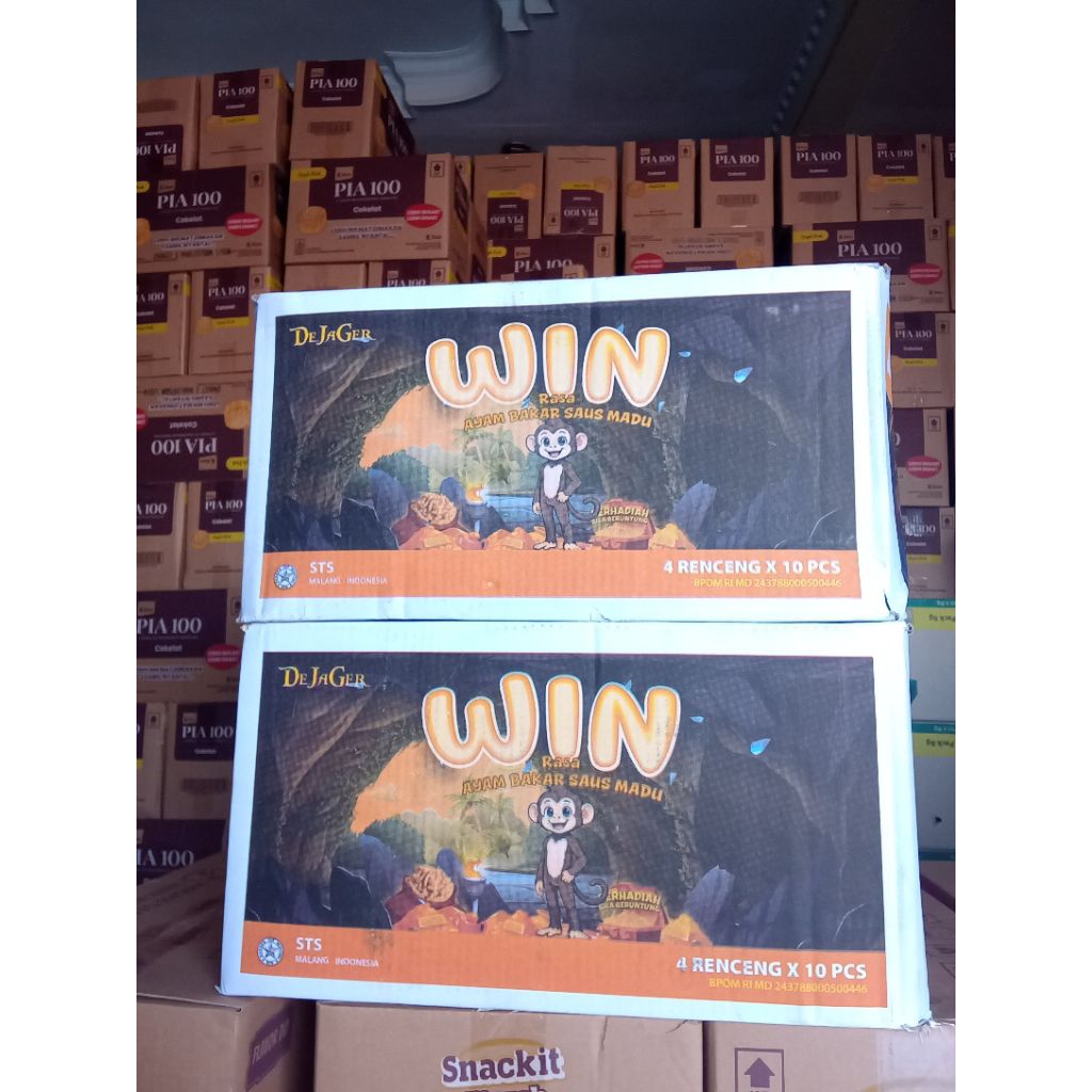 Chiki win dejager berhadiah bila beruntung isi 40 pcs
