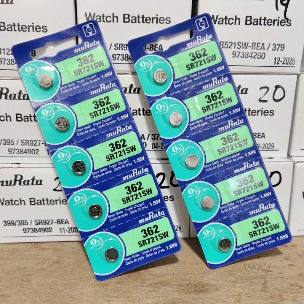 Baterai jam 721 SR721SW Murata silver hg0%