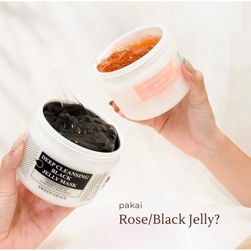 Eileen Grace Mask Black Jelly/Eileen Grace Mask Rose Jelly
