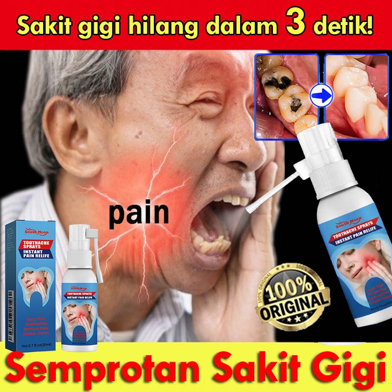 MYSTICORE Obat sakit gigi Semprotan sakit gigi Obat Sakit Gigi Berlubang Spray Penghilang Nyeri Gusi