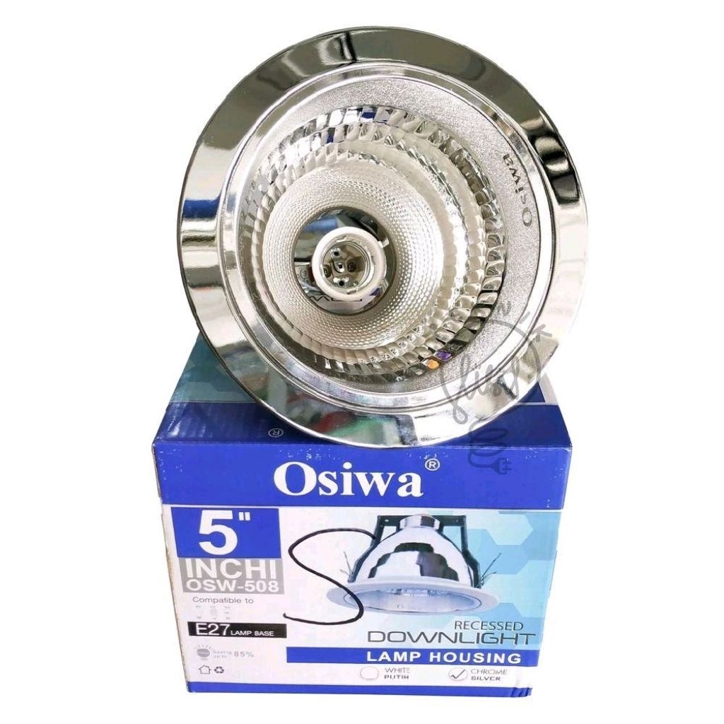 Downlight Lampu 5inch Osiwa Stainles