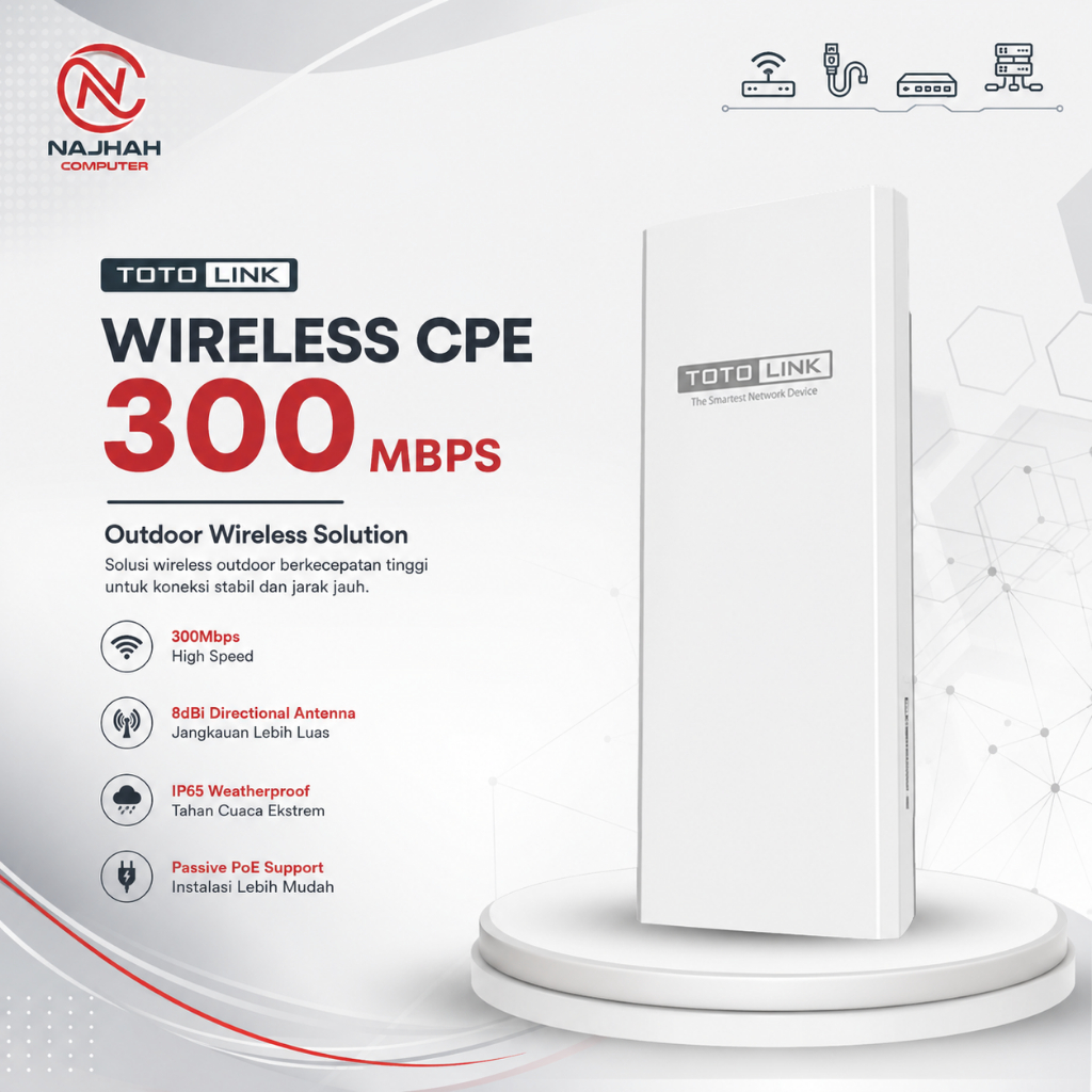 TOTOLINK CP350 300MBPS 2.4GHz OUTDOOR