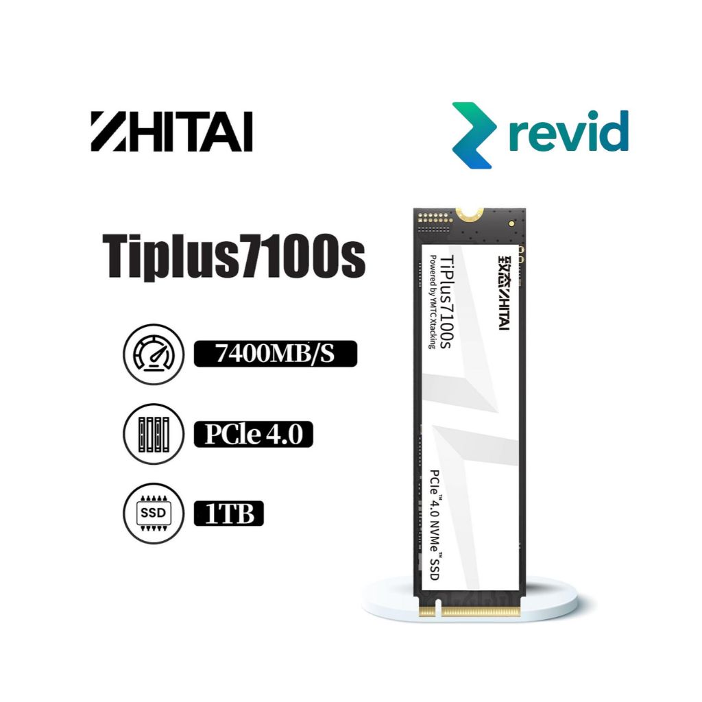 Zhitai SSD TiPlus7100S 1TB-4TB M.2 NVMe Drive