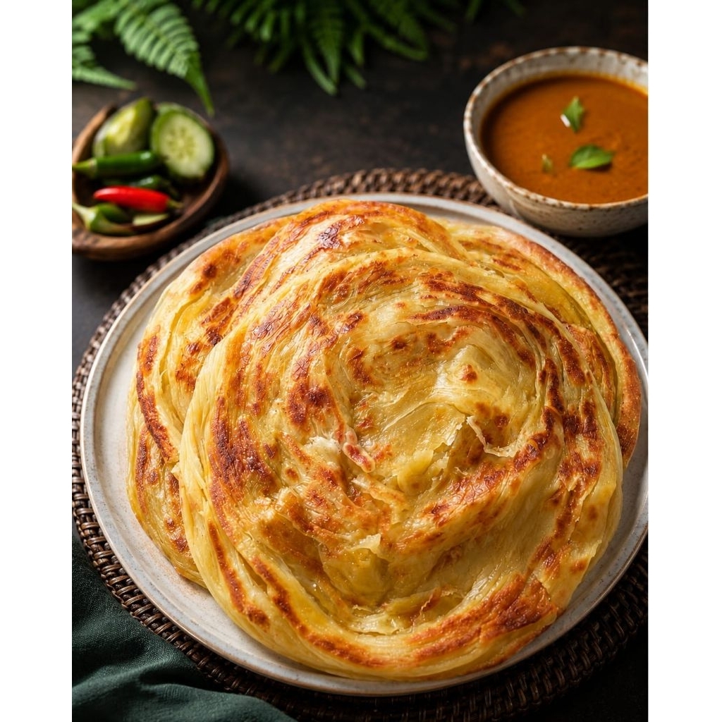 ROTI MARYAM /ROTI CANE / ROTI MARIAM/ROTI MARIYAM /ROTI CANAI original isi 10 pcs frozen food /froze