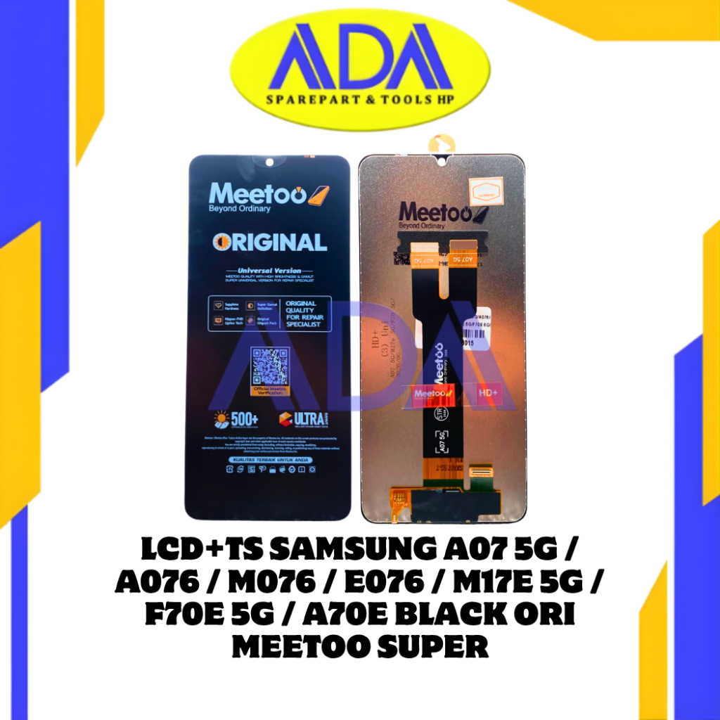 LCD SAMSUNG A07 5G / A076 / M076 / E076 / M17E 5G / F70E 5G / A70E FULLSET TOUCHSCREEN