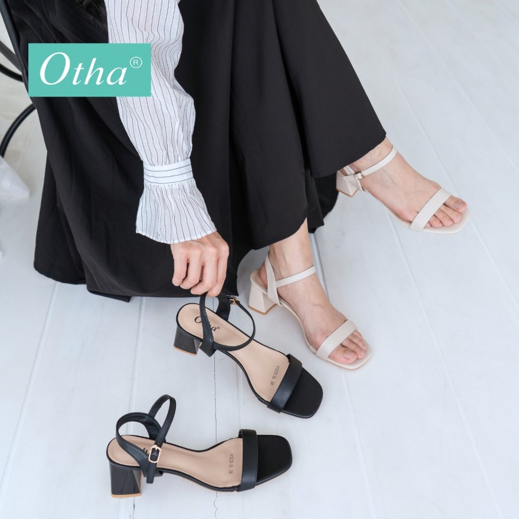 Otha Shoes H1238 OHD  - Sepatu Heels Wanita Tinggi Hak 6 cm