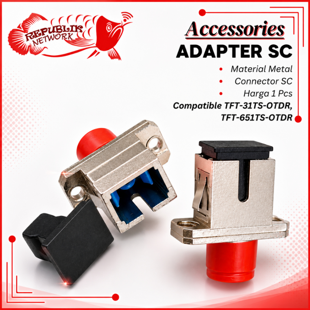 Fiber Optic SC Adapter for Tarmoc  TFT-31TS-OTDR & TFT-651TS-OTDR  | SC Converter tool FO
