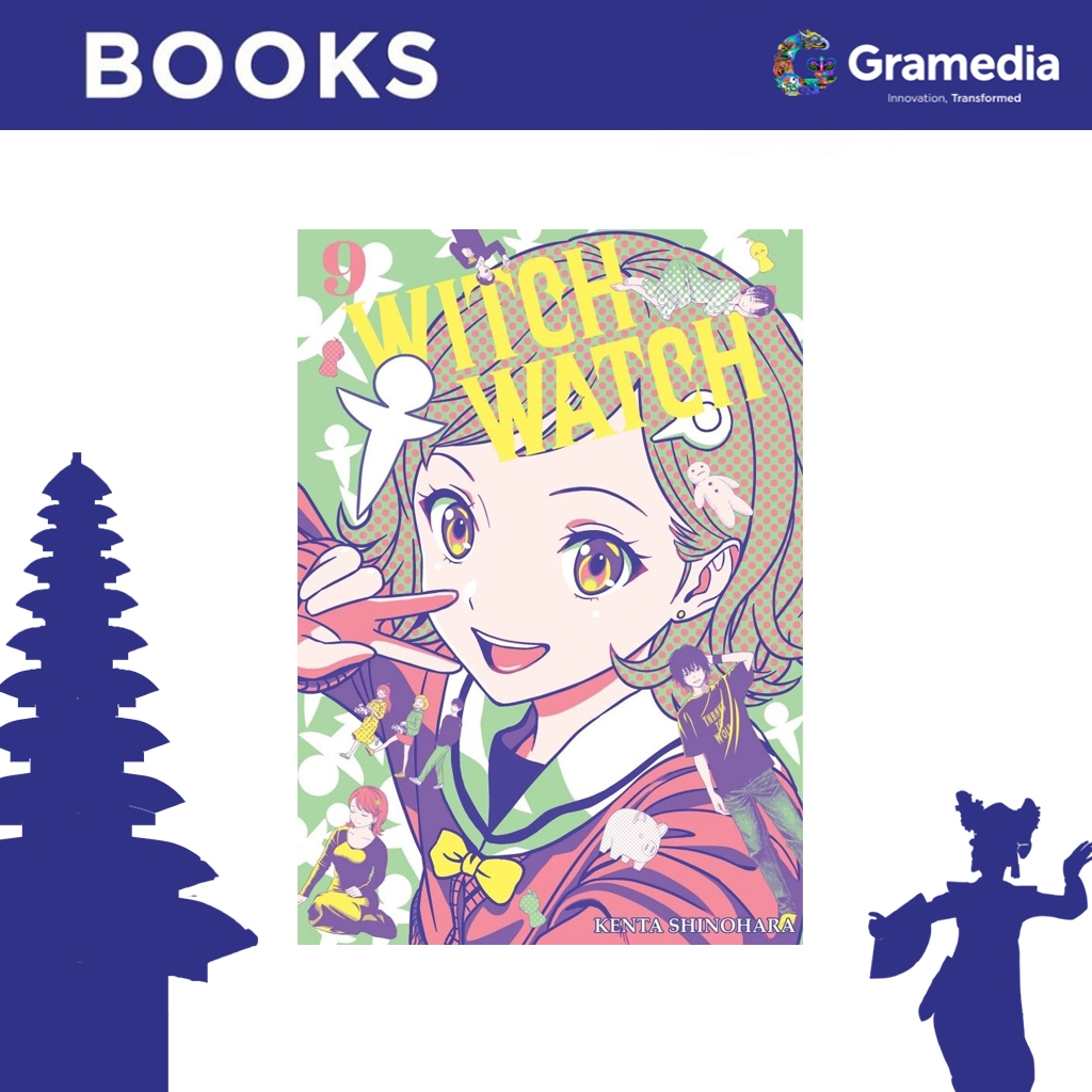 Gramedia Bali - Witch Watch 9