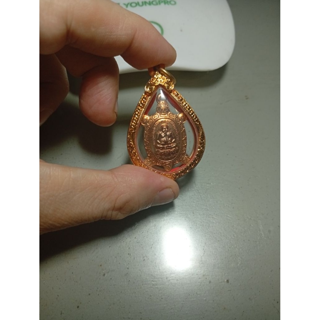Liontin Arahat Sangkacai blessing LP Liew