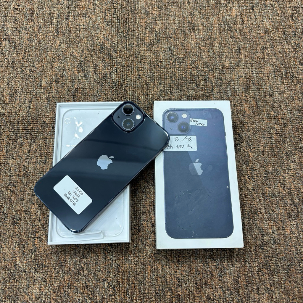iphone 13 resmi ibox 128gb second original