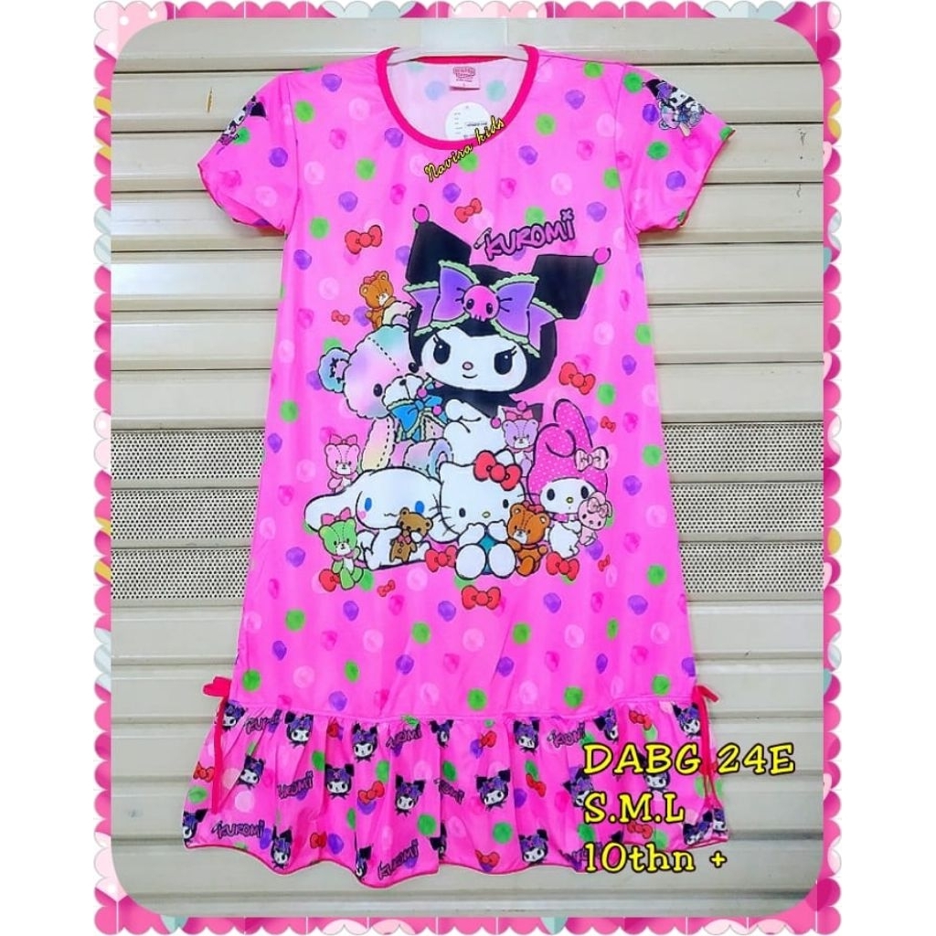 Baju dress anak perempuan jumbo // daster anak perempuan // daster jumbo