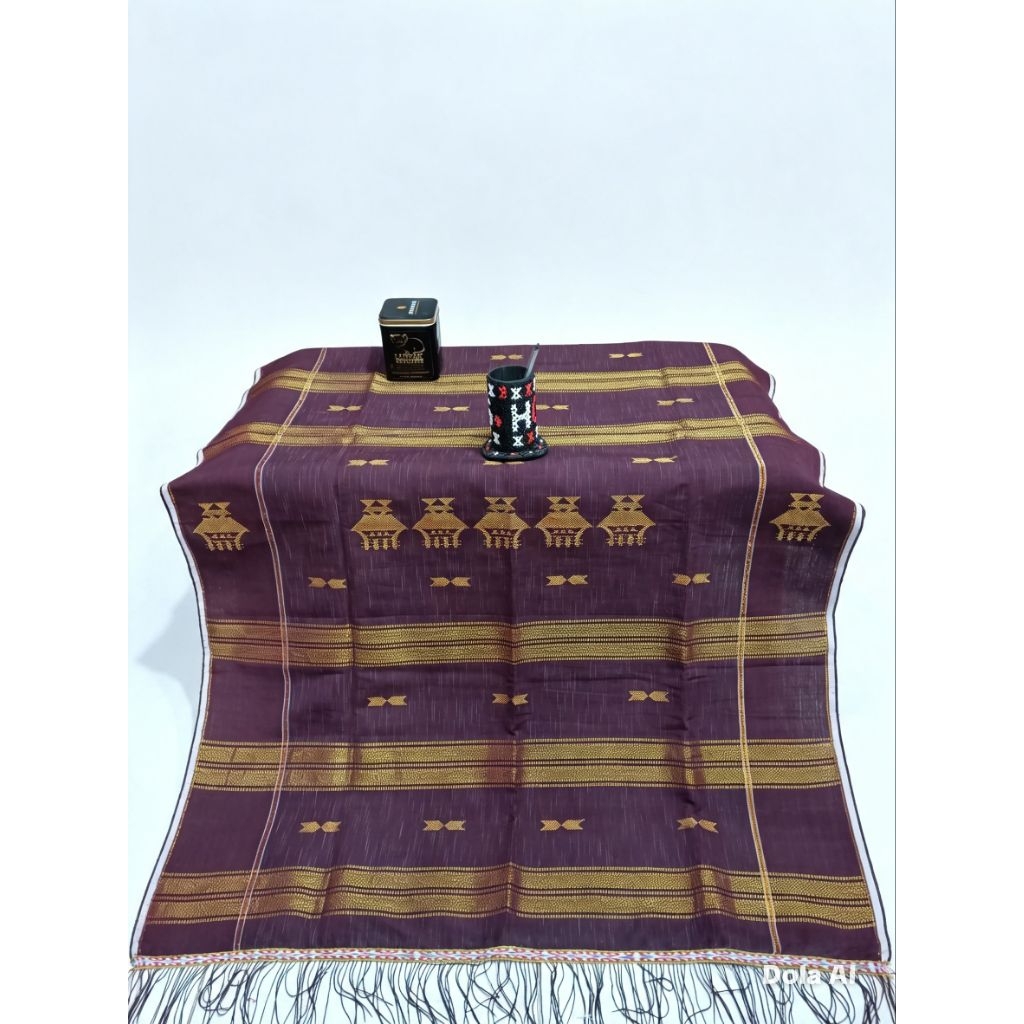 Uis Jongkit Sultan Indung Bayu & Rumah Adat  ~ Tudung Etnik Adat Karo