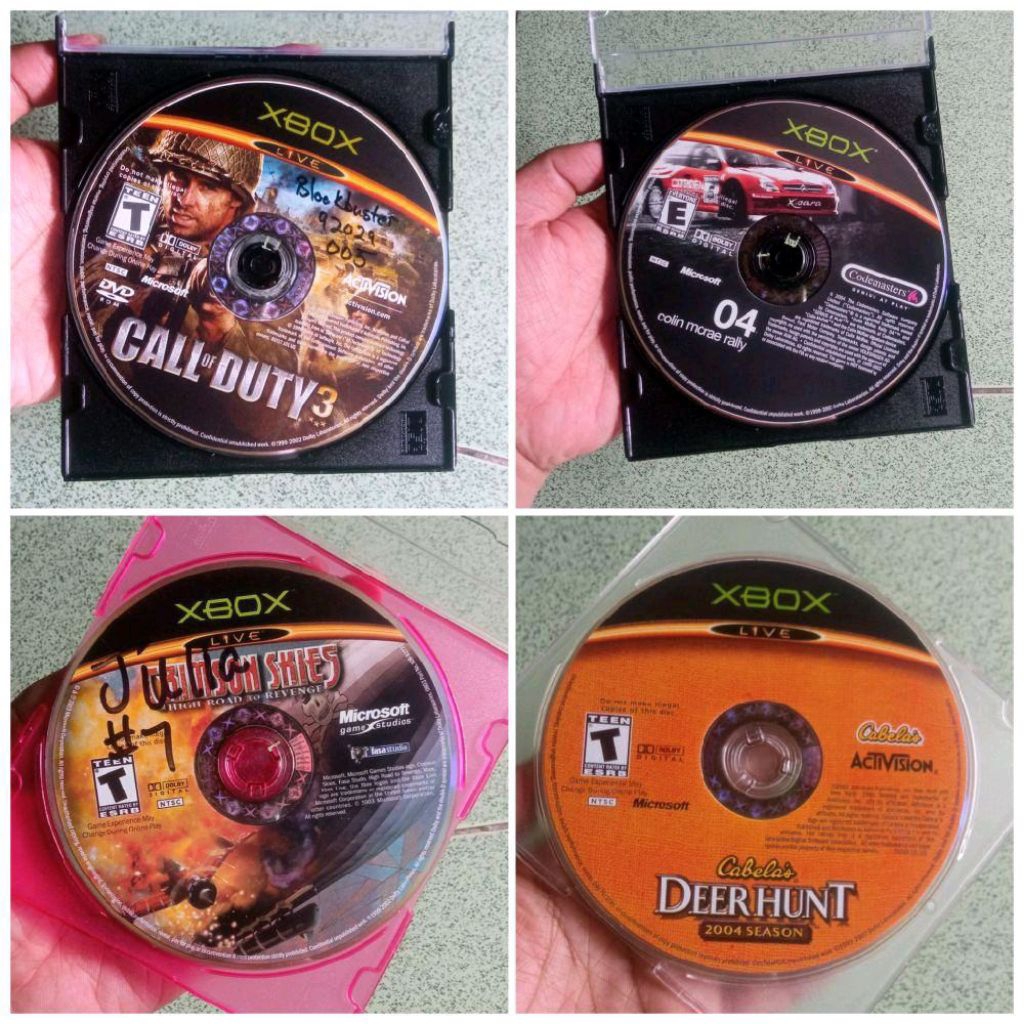 Kaset Xbox classic original
