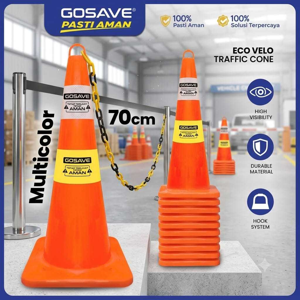Gosave Traffic cone 70cm